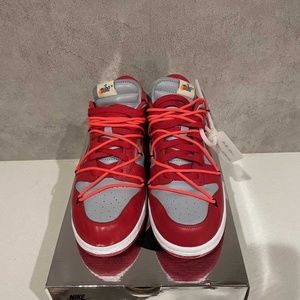 Nike Dunk Low University Red OFFWHITE x NIKE